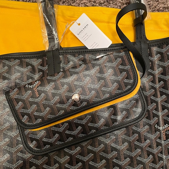 Goyard tote PM black 100% AUTHENTIC - Picture 3 of 6
